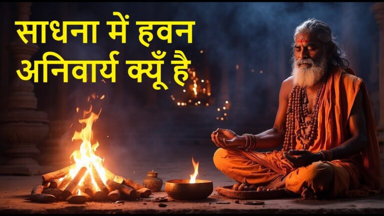 Video Thumbnail: साधना में हवन अनिवार्य क्यूँ है #havan,#agnihavan